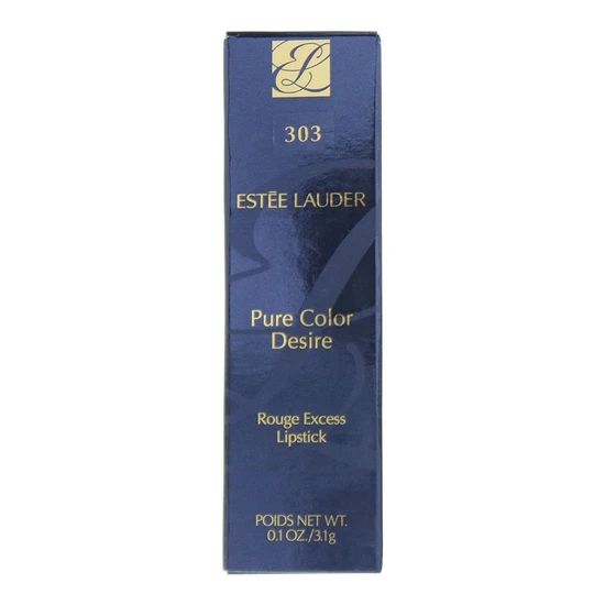 Estée Lauder Pure Colour Desire Rouge Excess Coral Red Lipstick 303 Shoutout