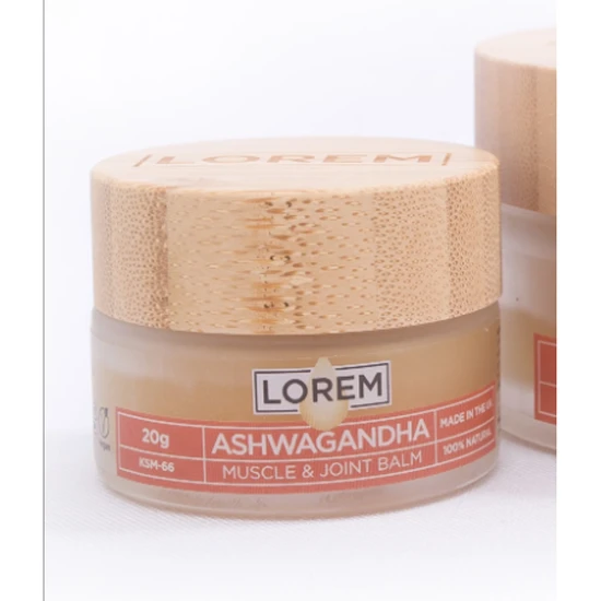Lorem Ashwagandha Muscle & Joint Balm 20g