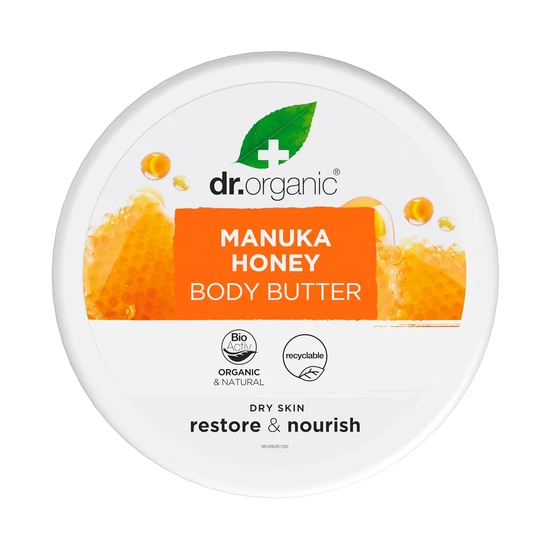 Dr. Organic Manuka Honey Restore & Nourish Body Butter 200ml