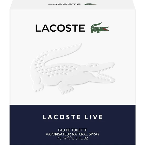Lacoste Live Eau De Toilette 75ml