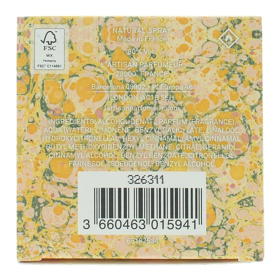 L'Artisan Parfumeur Soleil De Provence Eau De Parfum 100ml