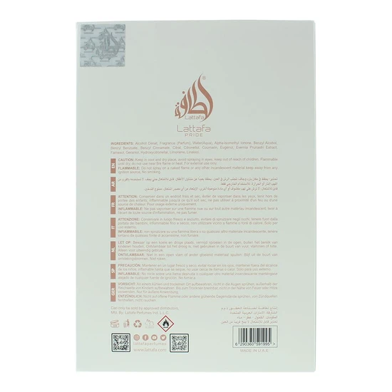 Lattafa Pride La Collection D'antiquities 1505 Eau De Parfum 100ml