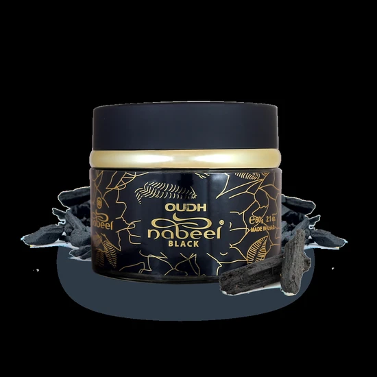 Nabeel Oudh Nabeel Black Bakhoor Incense 60g