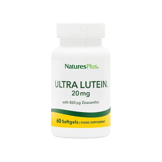 Nature's Plus Ultra Lutein 20mg Softgels 60 Softgels