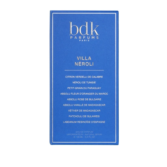 bdk Parfums Villa Neroli Eau De Parfum 100ml