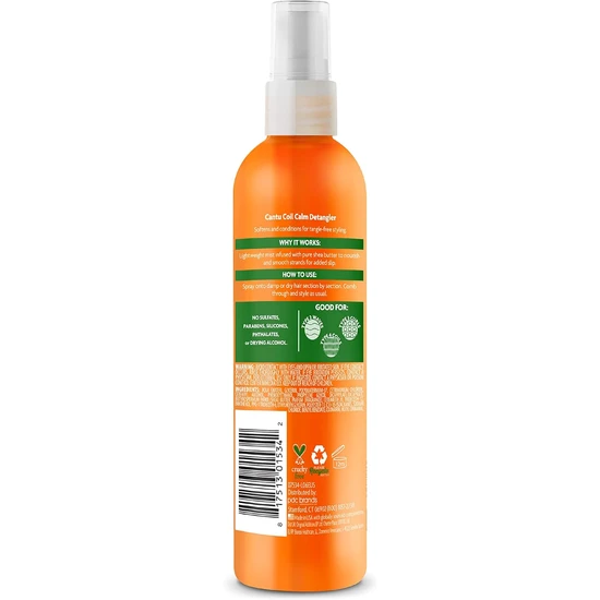 Cantu For Natural Hair Coil Calm Detangler