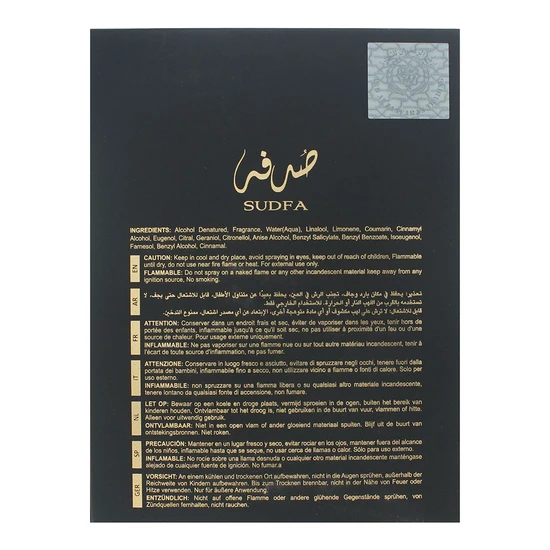 Ard Al Zaafaran Sudfa Eau De Parfum 100ml