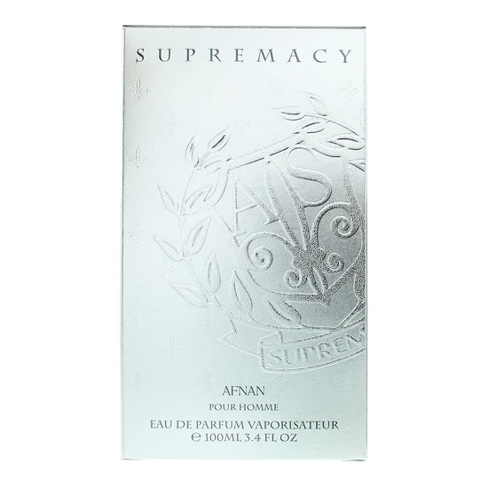 Afnan Supremacy Silver Pour Homme Eau De Parfum 100ml