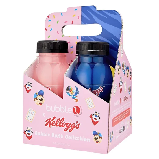 Bubble T Kellogg's Bubble Bath Gift Set 4 x 200ml