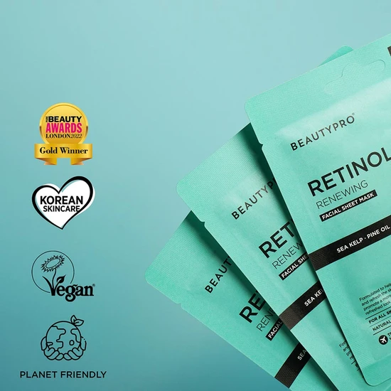 BeautyPro RETINOL Anti-Ageing Sheet Mask x1