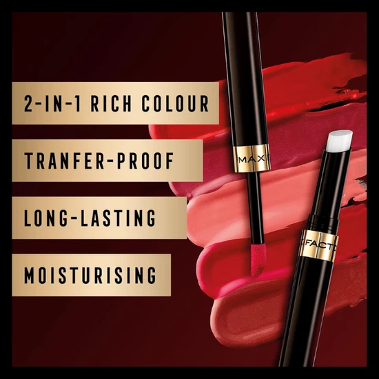 Max Factor Lipfinity Two Step Lipstick 125 So Glamorous