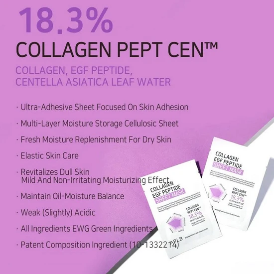 APLB Collagen EGF Peptide Sheet Mask 25ml