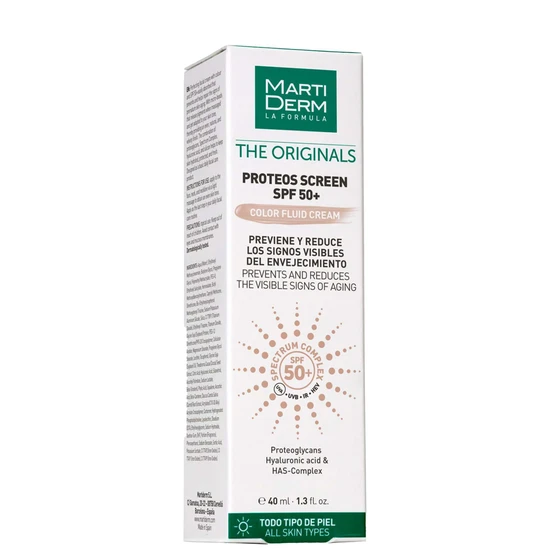 Martiderm Proteos Screen SPF 50+ Colour Fluid Cream 40ml