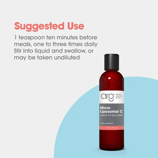 Allergy Research Group Micro Liposomal C Liquid 120ml