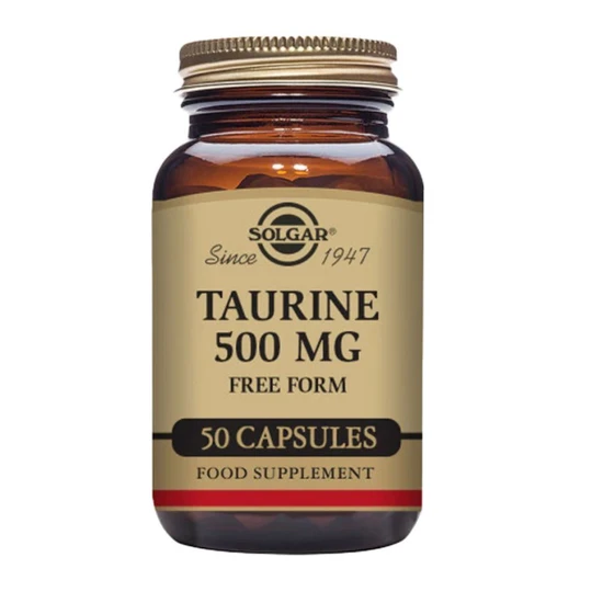 Solgar Taurine 500mg Vegicaps 50 Vegicaps