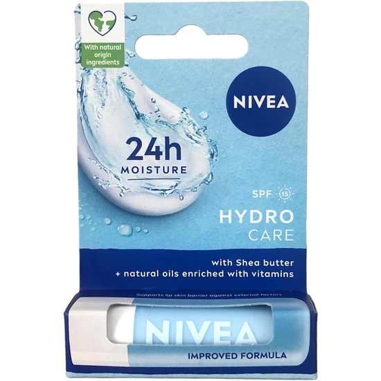Nivea Hydro Care Lip Balm SPF 15 4.8g