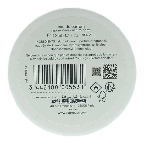Courreges L'Empreinte Eau De Parfum 50ml