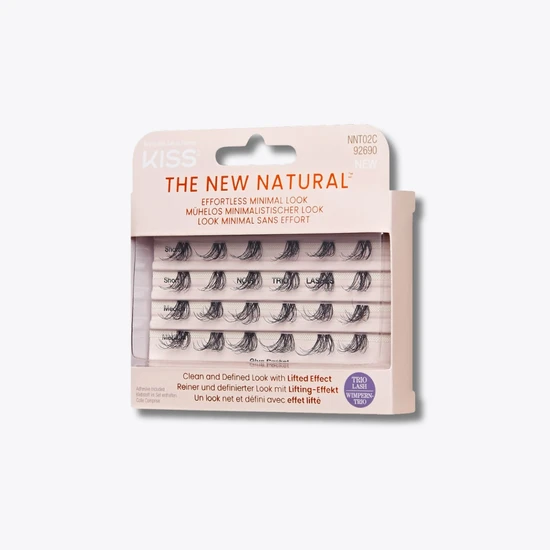 Kiss Natural Trio False Lash Cluster Noir