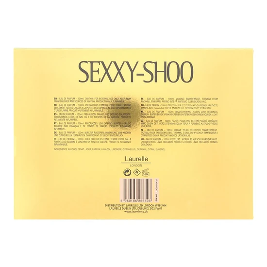 Laurelle Sexxy Shoo Gold Eau De Parfum 100ml