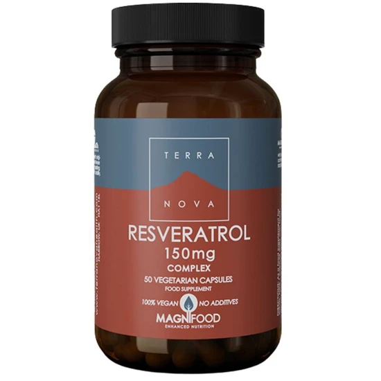 Terranova Resveratrol 200mg Complex Capsules 50 Capsules