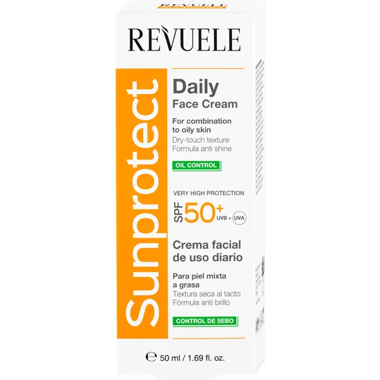 Revuele Sunprotect Oil Control Daily Face Cream SPF 50+ 50ml