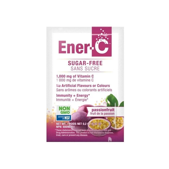 Ener-Life Ener-C Passion Fruit Sugar Free Sachets 30 Sachets