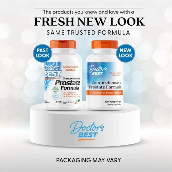 Doctor's Best Comprehensive Prostate Formula With Seleno Excell 120 Vcaps