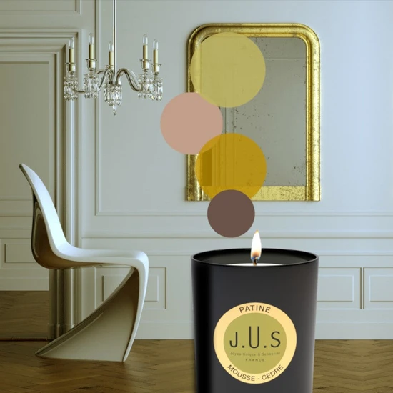 LA MAISON J.U.S PATINE Scented Candle 180g
