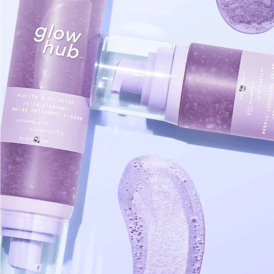 Glow Hub Purify & Brighten Jelly Cleanser 120ml