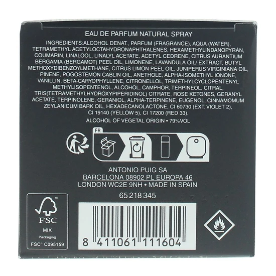 Carolina Herrera 212 VIP Black NY Rodeo Eau De Parfum 100ml