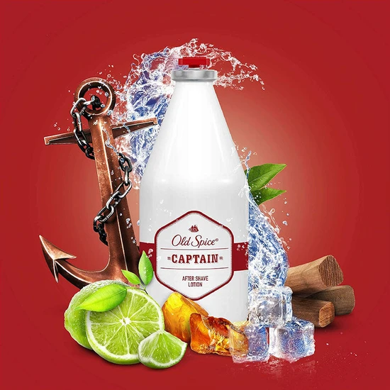 Old Spice Captain Aftershave Lotion 100ml