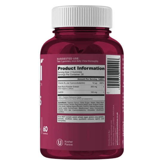 Goli Nutrition Goli Beets Cardio Gummies 60 Gummies