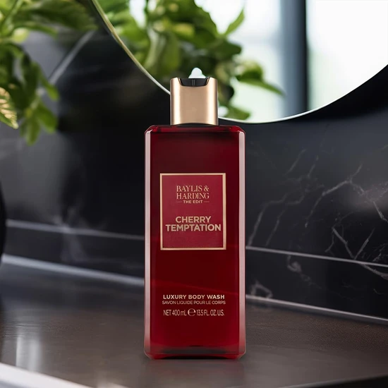 Baylis & Harding Cherry Temptation Luxury Body Wash 400ml