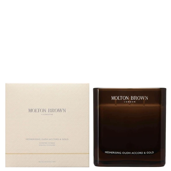 Molton Brown Mesmerising Oudh Accord & Gold Luxury Candle 600g