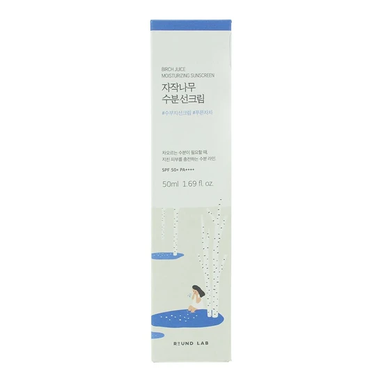 Round Lab Birch Juice Moisturising Sunscreen SPF 50+ 50ml