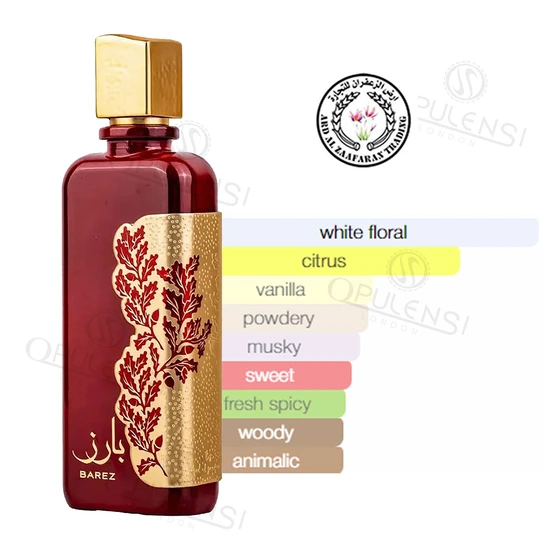 Ard Al Zaafaran Barez Eau De Parfum 100ml