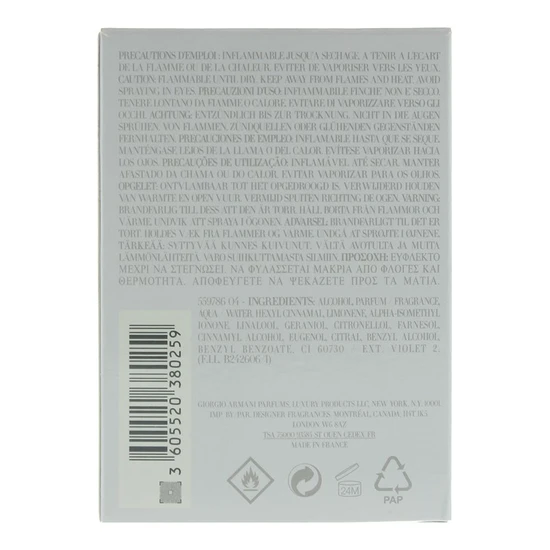 Emporio Armani Diamonds Eau De Parfum 50ml