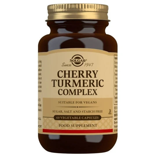 Solgar Cherry Turmeric Complex Vegicaps 60 Vegicaps