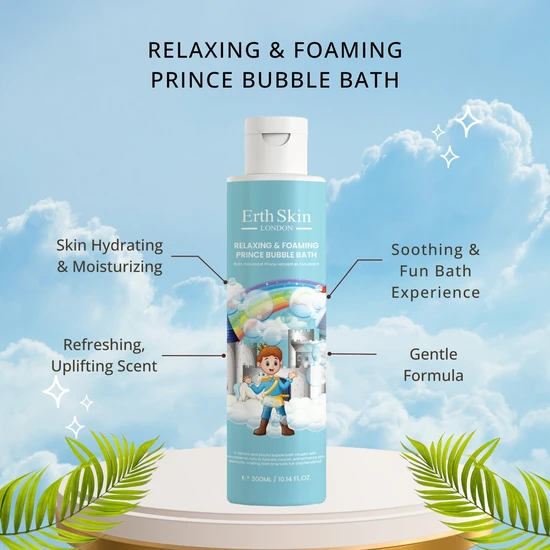 Erth Skin London Relaxing & Foaming Prince Bubble Bath