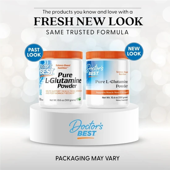 Doctor's Best L-Glutamine Powder 300g