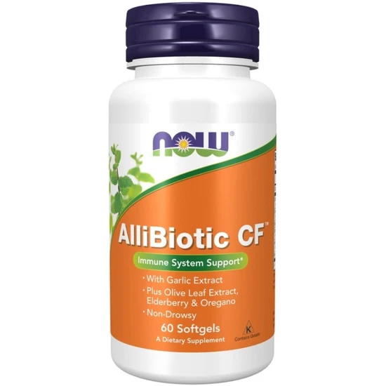 NOW Foods AlliBiotic CF 60 Softgels