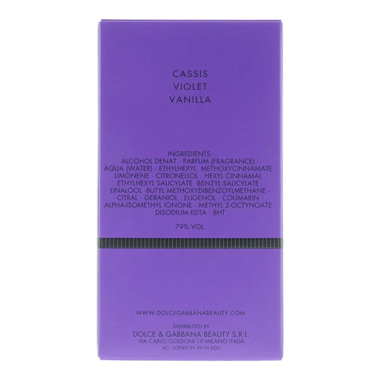 Dolce & Gabbana Violet Eau De Toilette 50ml