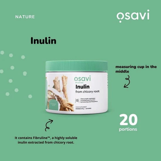 Osavi Inulin From Chicory Root 270g