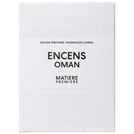 Matiere Premiere Encens Oman Fragranced Candle 220g