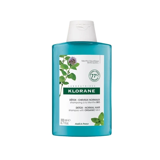 Klorane Aquatic Mint Shampoo 200ml