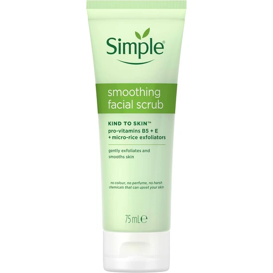 Simple Kind To Skin Smoothing Facial Scrub 75ml