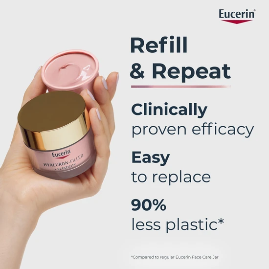 Eucerin Hyaluron-Filler + Elasticity Day Cream Rose SPF 30 50ml-Refill