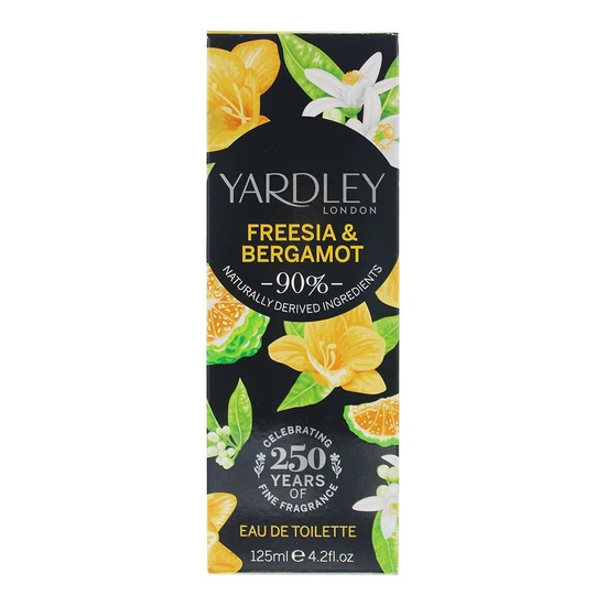 Yardley Freesia & Bergamot Eau De Toilette 125ml