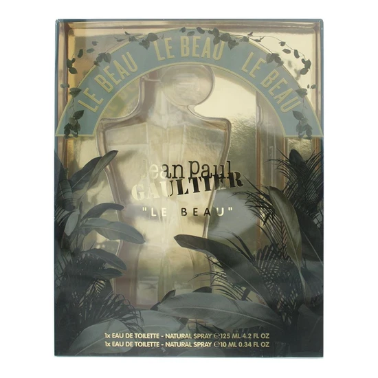 Jean Paul Gaultier Le Beau Eau De Toilette Spray Gift Set 125ml