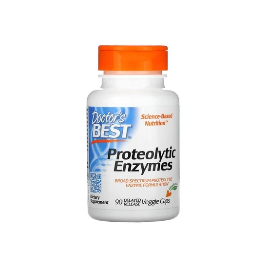 Doctor's Best Proteolytic Enzymes Vegicaps 90 Vegicaps